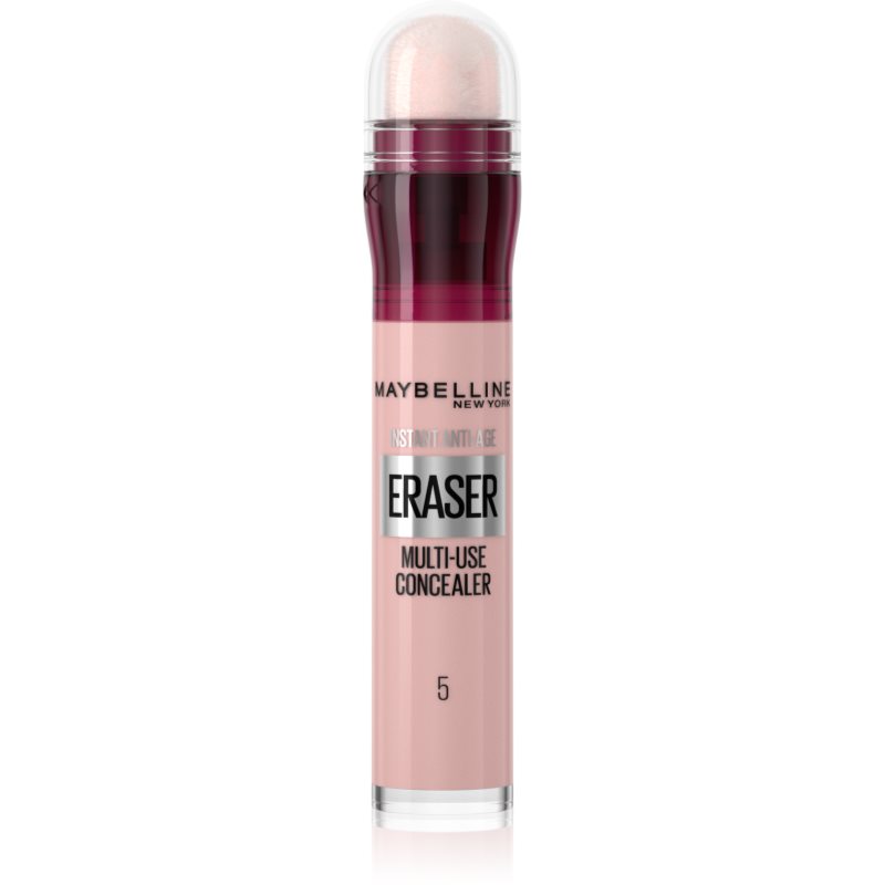 MAYBELLINE NEW YORK Instant Anti Age Eraser течен коректор с гъба апликатор цвят 05 Brightener 6.8 мл. на ниска цена