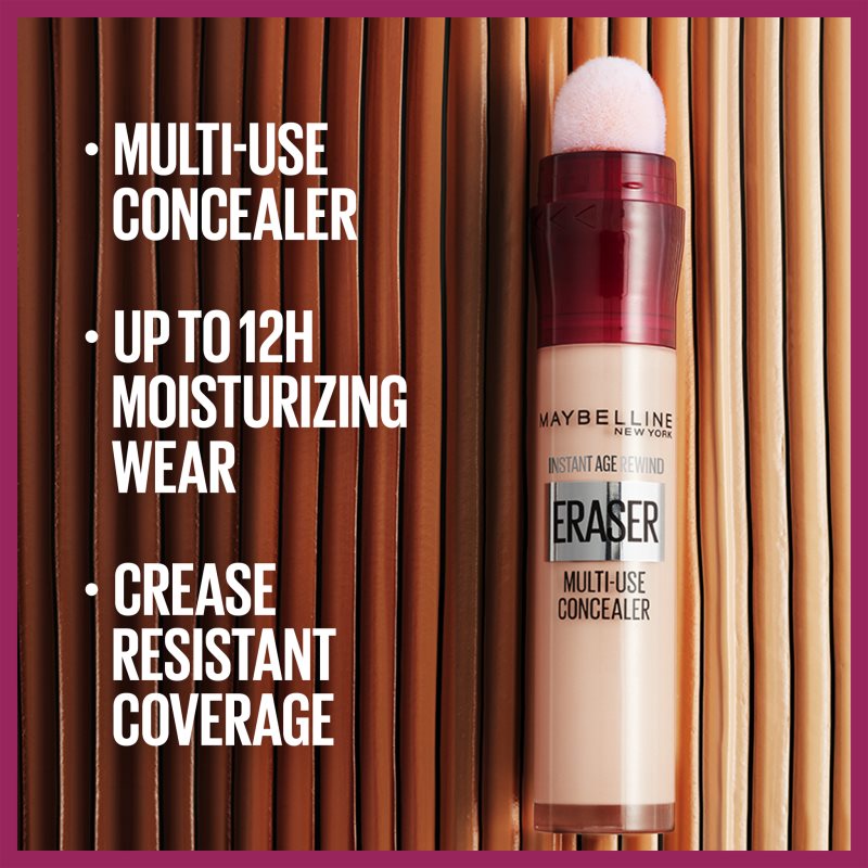 MAYBELLINE NEW YORK Instant Anti Age Eraser течен коректор с гъба апликатор цвят 06 Neutralizer 6.8 мл. на ниска цена