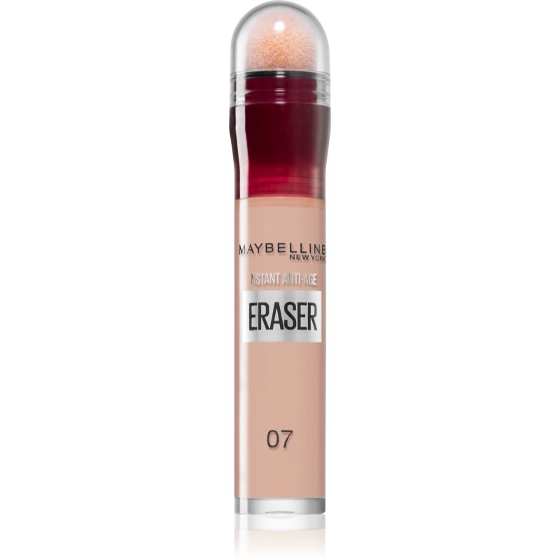 MAYBELLINE NEW YORK Instant Anti Age Eraser течен коректор с гъба апликатор цвят 07 Sand 6.8 мл. на ниска цена
