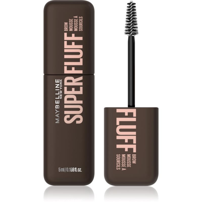 MAYBELLINE NEW YORK Super Fluff Mousse гел за вежди цвят 262 Black Brown 5 мл.