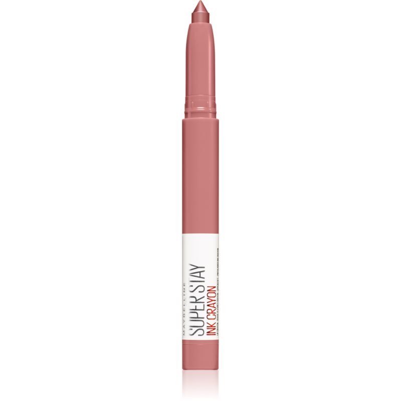 MAYBELLINE NEW YORK SuperStay Ink Crayon стик-червило цвят 105 On The Grind 1.5 гр.