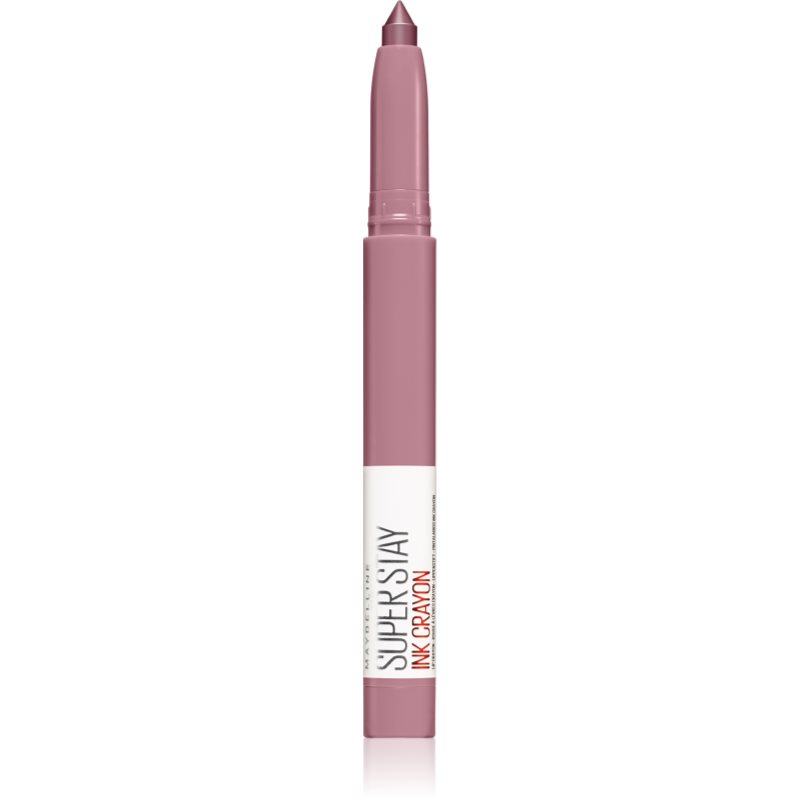 MAYBELLINE NEW YORK SuperStay Ink Crayon стик-червило цвят 25 Stay Exceptional 1.5 гр. на ниска цена