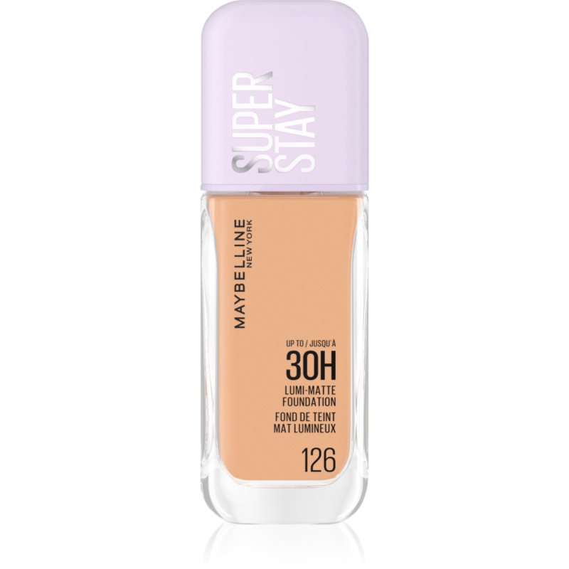 MAYBELLINE NEW YORK SuperStay Lumi-Matte дълготраен фон дьо тен цвят 126 35 мл.