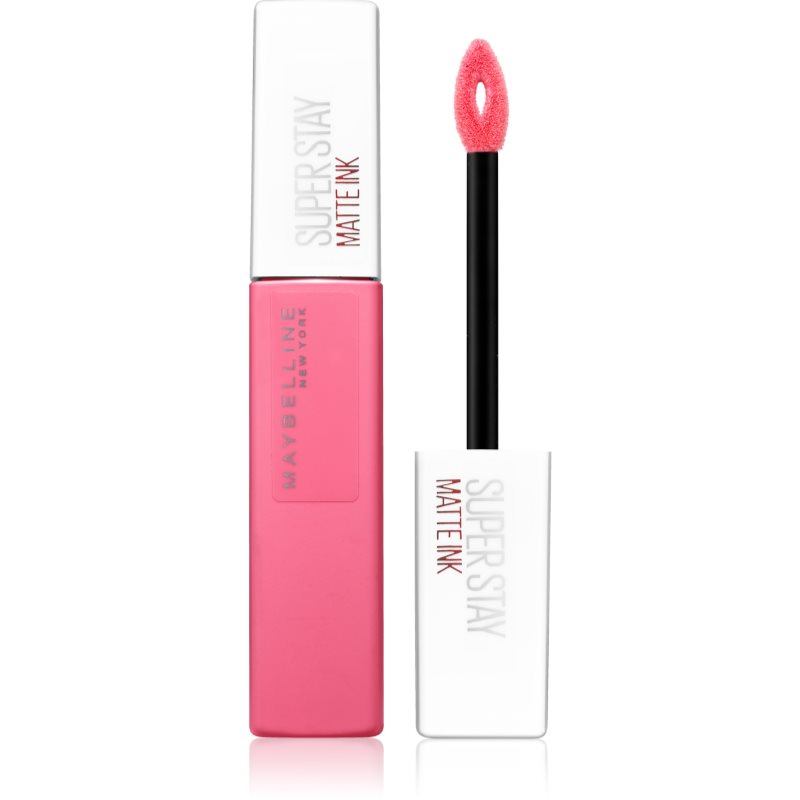 MAYBELLINE NEW YORK SuperStay Matte Ink матиращо течно червило за дълготраен ефект цвят 125 Inspirer 5 мл.