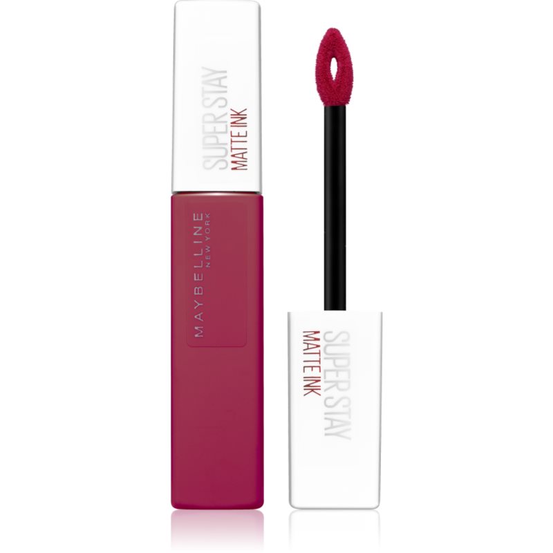 MAYBELLINE NEW YORK SuperStay Matte Ink матиращо течно червило за дълготраен ефект цвят 80 Ruler 5 мл.