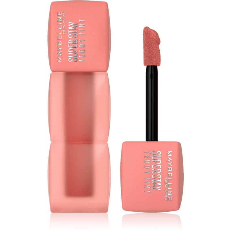 MAYBELLINE NEW YORK SuperStay Teddy Tint дълготрайно червило с матиращ ефект цвят 10 Current Mood 5 мл.