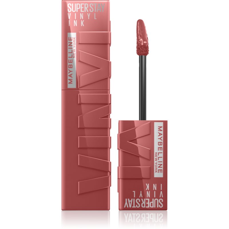 MAYBELLINE NEW YORK SuperStay Vinyl Ink дълготрайно течно червило 35 CHEEKY 4.2 мл. на ниска цена