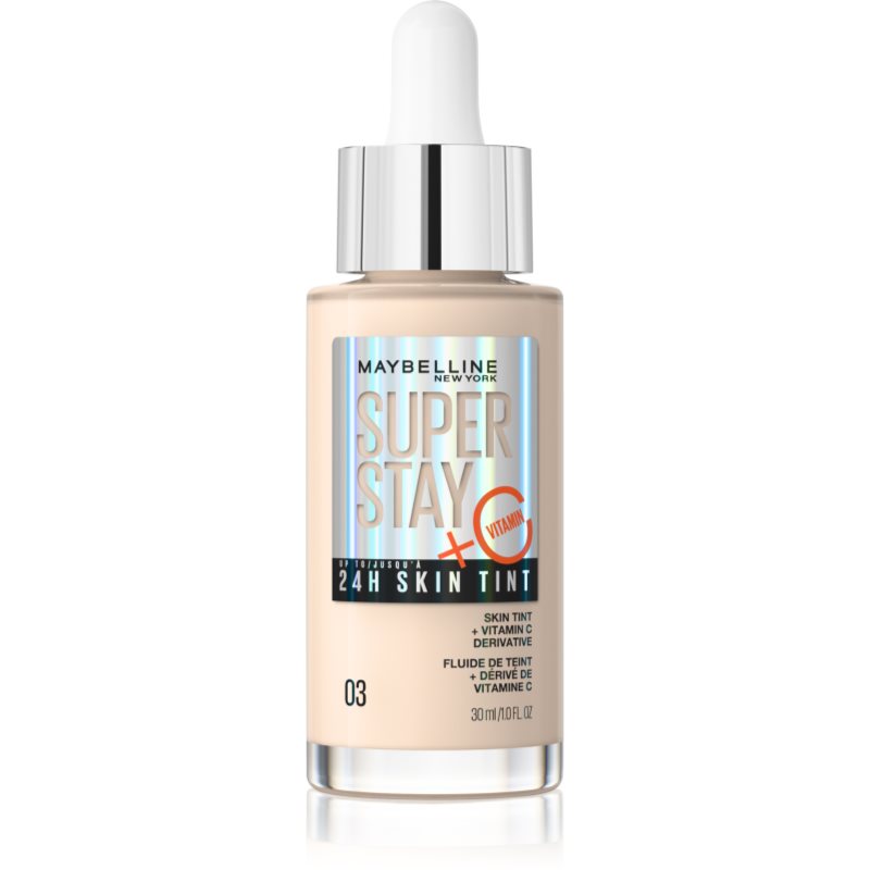 MAYBELLINE NEW YORK SuperStay Vitamin C Skin Tint серум да уеднакви цвета на кожата цвят 03 30 мл. на ниска цена