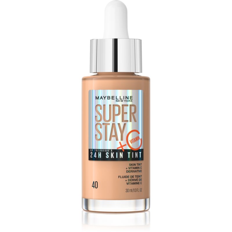MAYBELLINE NEW YORK SuperStay Vitamin C Skin Tint серум да уеднакви цвета на кожата цвят 40 30 мл.