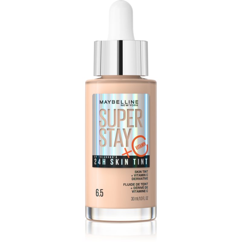 MAYBELLINE NEW YORK SuperStay Vitamin C Skin Tint серум да уеднакви цвета на кожата цвят 6.5 30 мл.