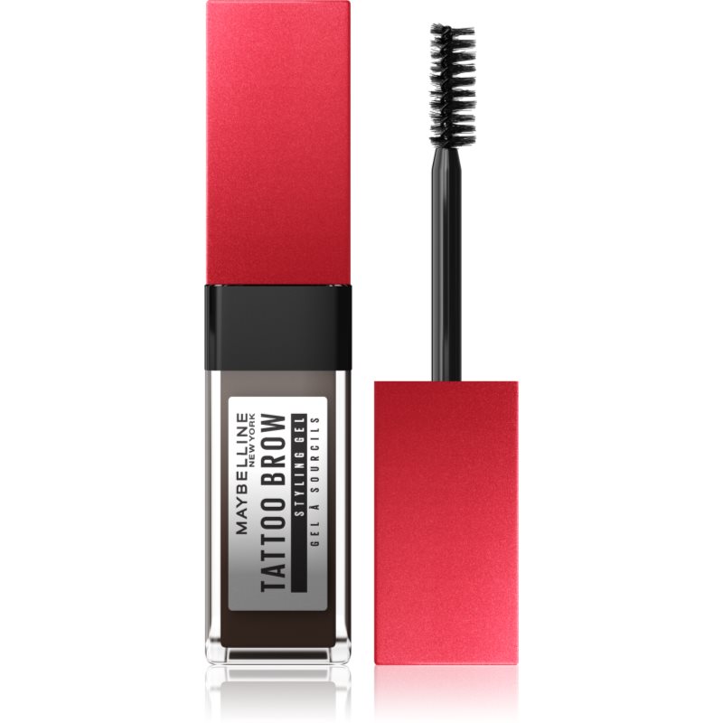 MAYBELLINE NEW YORK Tattoo Brow 36H дълготраен гел за вежди цвят Medium Brown 6 мл.