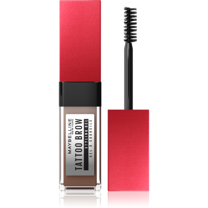 MAYBELLINE NEW YORK Tattoo Brow 36H дълготраен гел за вежди цвят Soft Brown 6 мл.