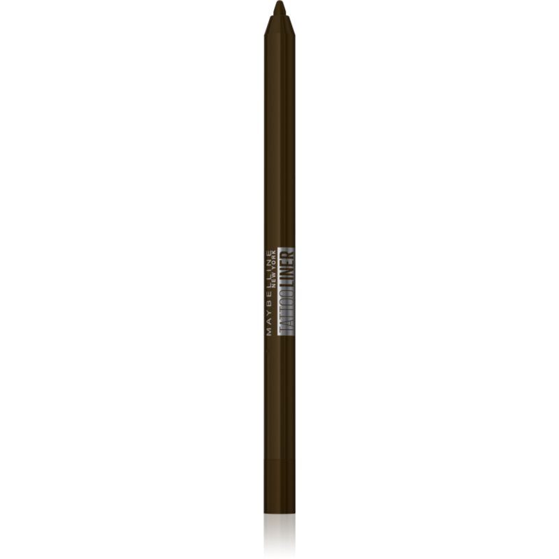 MAYBELLINE NEW YORK Tattoo Liner Gel Pencil водоустойчив гел-молив за очи за дълготраен ефект цвят 977 Soft Brown 1 гр.