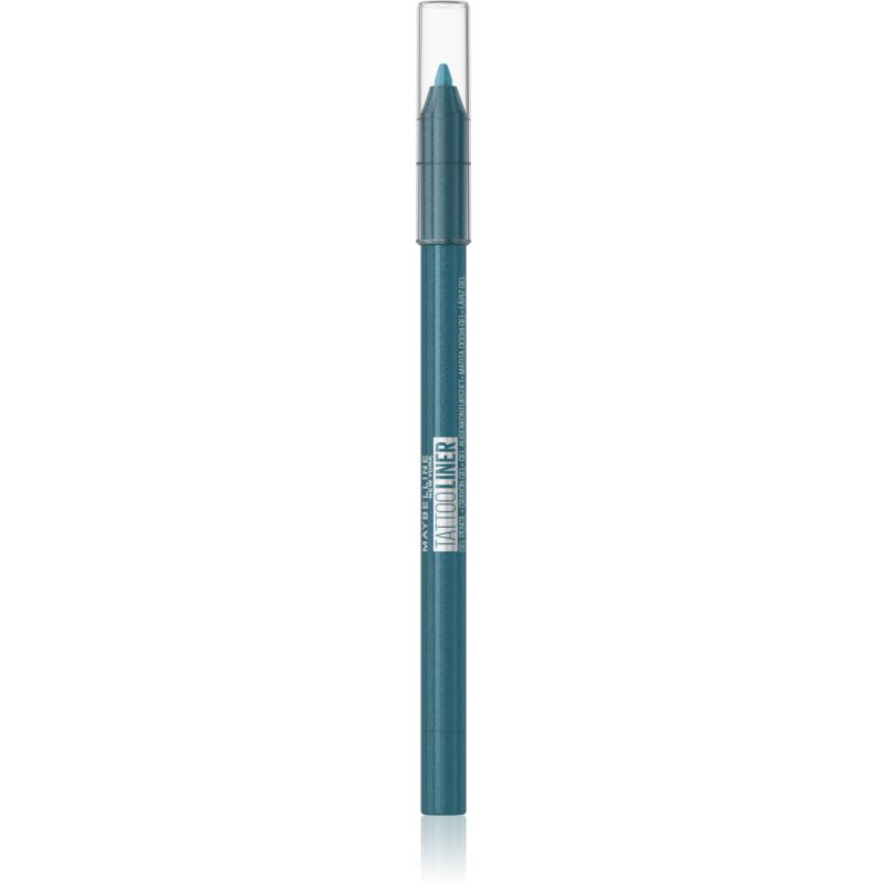 MAYBELLINE NEW YORK Tattoo Liner Gel Pencil молив-гел за очи цвят 814 Blue Disco 1.3 гр.
