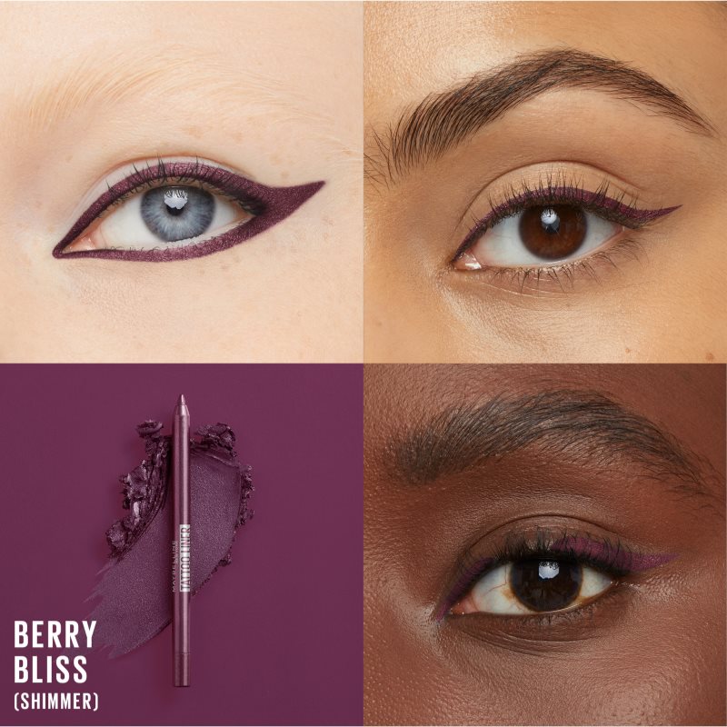 MAYBELLINE NEW YORK Tattoo Liner Gel Pencil молив-гел за очи цвят Berry Bliss 1.3 гр. на ниска цена