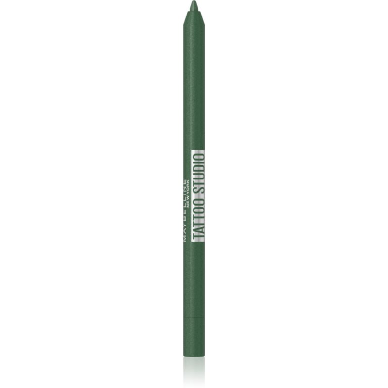 MAYBELLINE NEW YORK Tattoo Liner Gel Pencil молив-гел за очи цвят Hunter Green 1.3 гр.