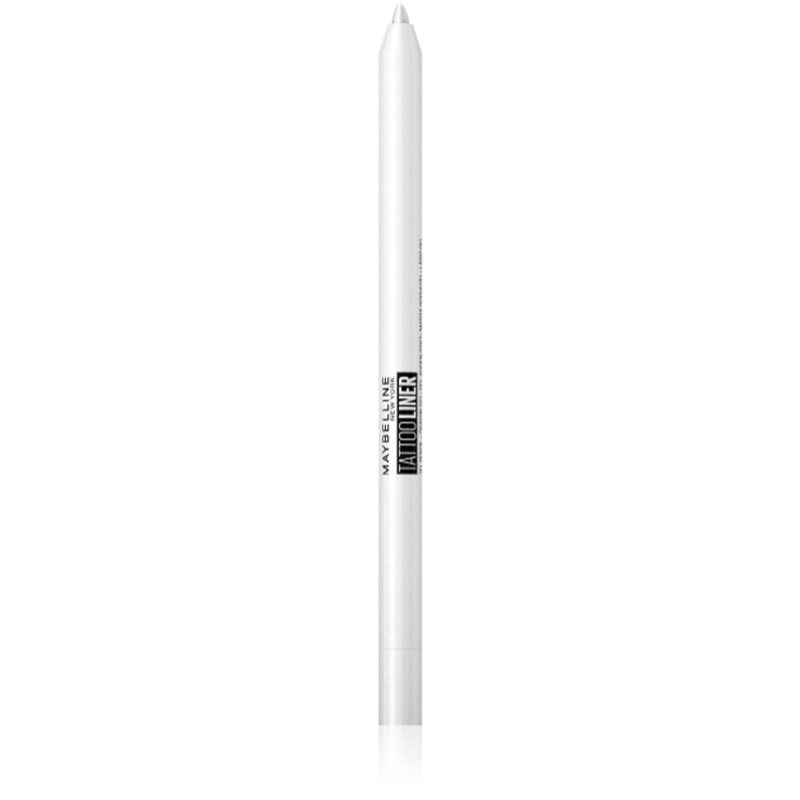 MAYBELLINE NEW YORK Tattoo Liner Gel Pencil молив-гел за очи цвят Polished White 1.3 гр.