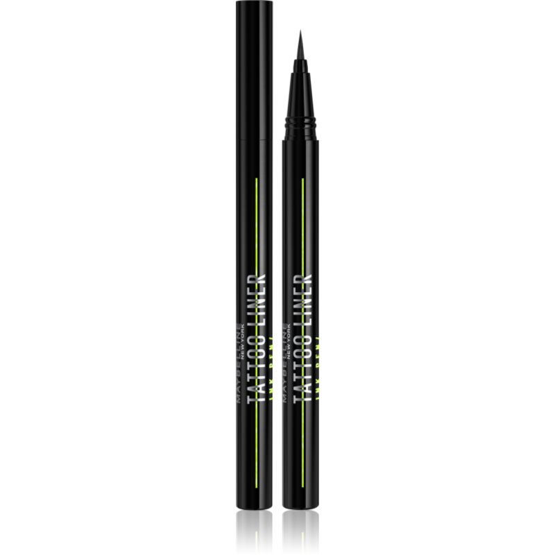 MAYBELLINE NEW YORK Tattoo Liner Ink Pen очна линия писалка цвят Matte Black 1 мл. на ниска цена
