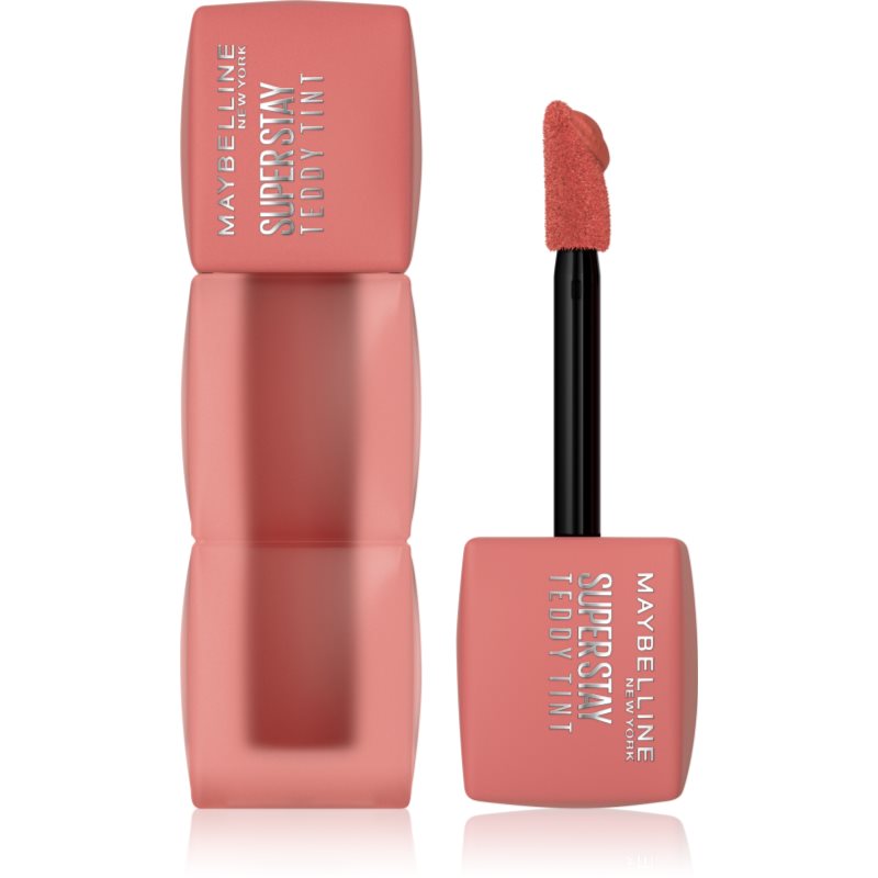 MAYBELLINE NEW YORK Teddy Tint дълготрайно червило с матиращ ефект цвят 15 Skinny Dip 5 мл.