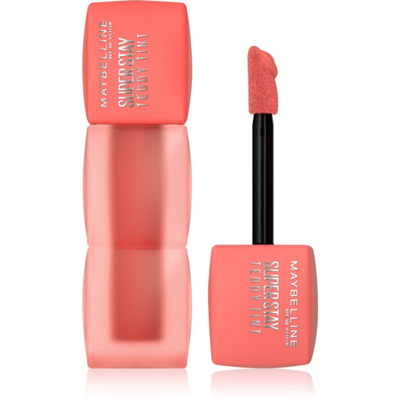 MAYBELLINE NEW YORK Teddy Tint дълготрайно червило с матиращ ефект цвят 25 Baby Tee 5 мл.