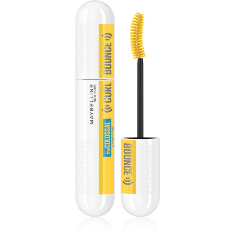MAYBELLINE NEW YORK The Colossal Curl Bounce спирала с въртяща се четка водоустойчив 10 мл.