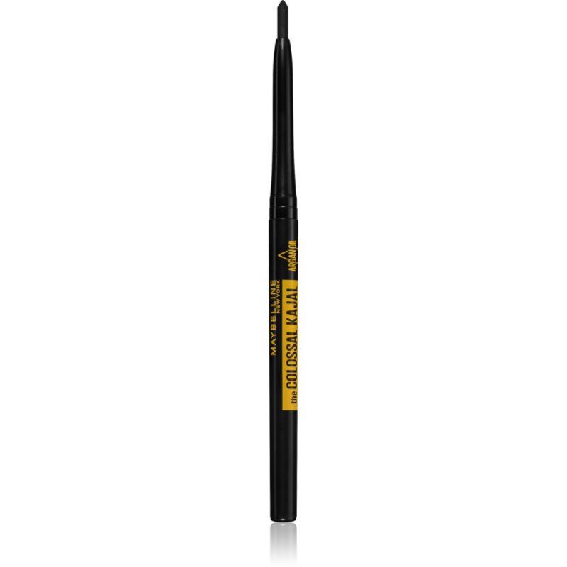 MAYBELLINE NEW YORK The Colossal Kajal 12h очна линия с арганово масло цвят Extra Black 0.25 гр.