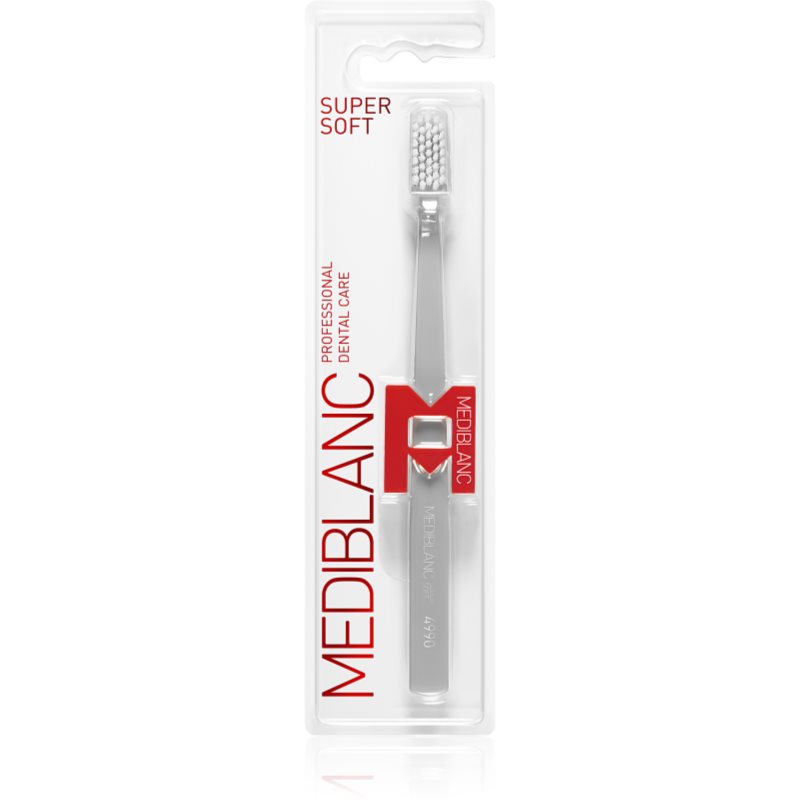 MEDIBLANC 4990 Super Soft четка за зъби супер софт Grey 1 бр.
