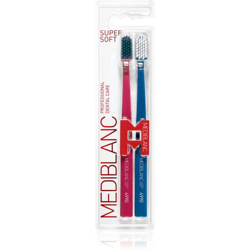 MEDIBLANC 4990 Super Soft четки за зъби супер софт 2 бр.