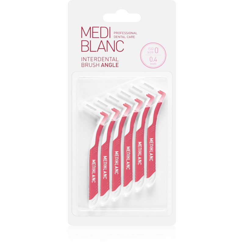 MEDIBLANC Interdental Pick-brush Angle междузъбна четка 6 бр. 0