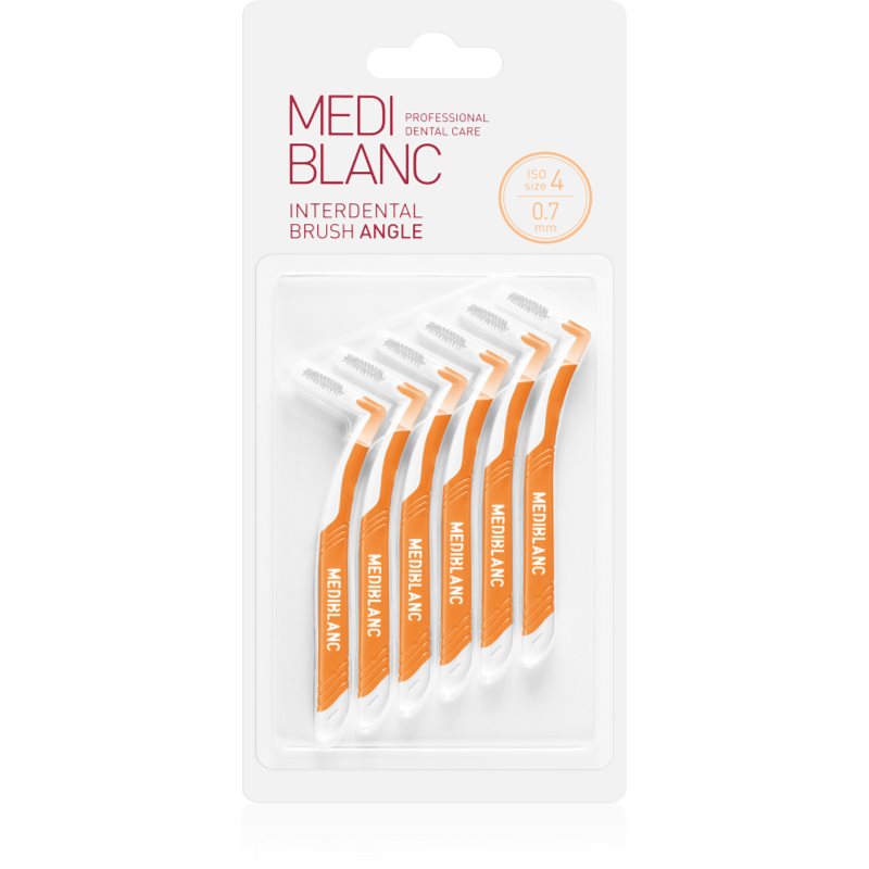 MEDIBLANC Interdental Pick-brush Angle междузъбна четка 6 бр. 0