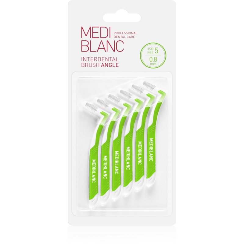 MEDIBLANC Interdental Pick-brush Angle междузъбна четка 6 бр. 0