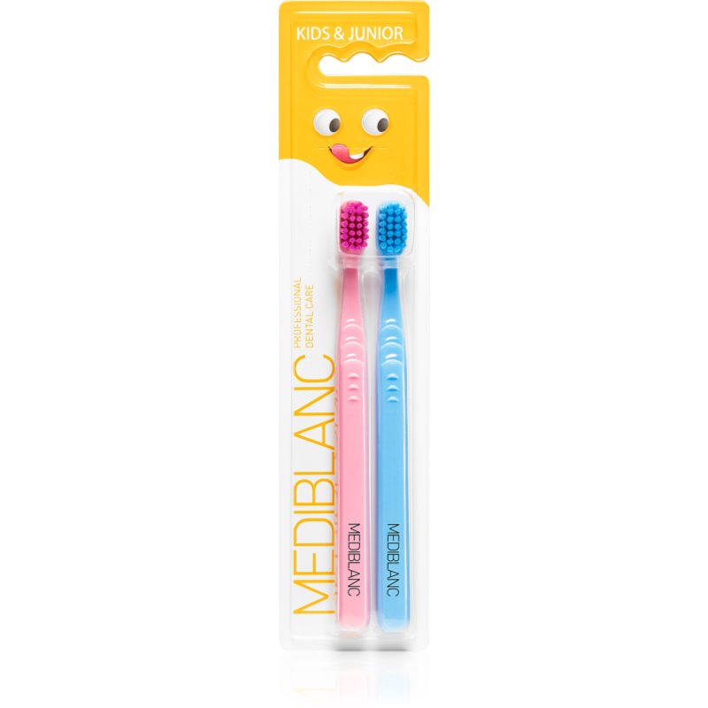 MEDIBLANC KIDS & JUNIOR Ultra Soft четка за зъби за деца ултра софт Pink