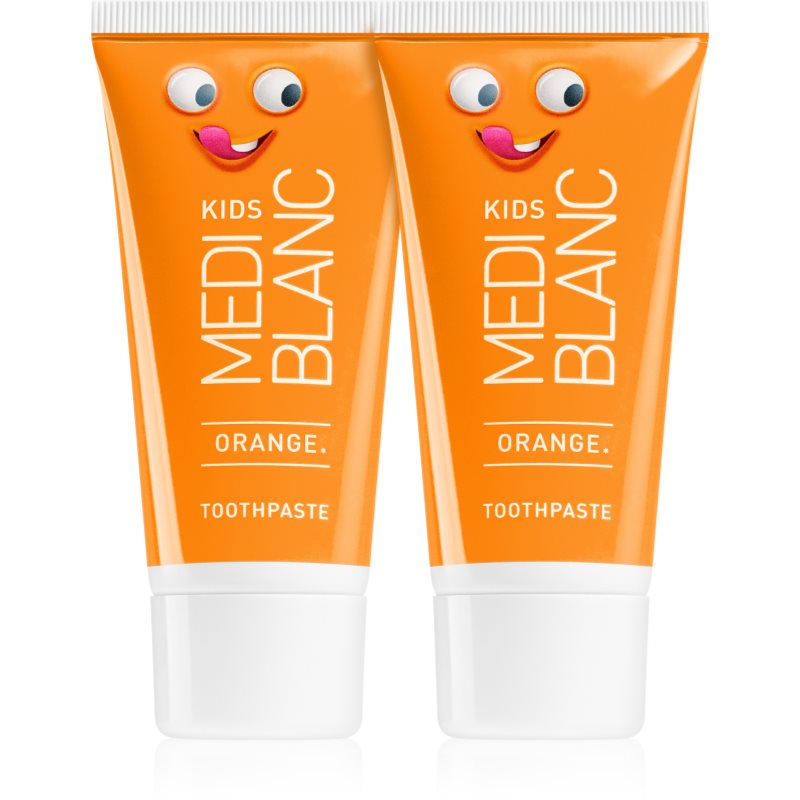 MEDIBLANC KIDS Orange детска паста за зъби 2x50 мл.