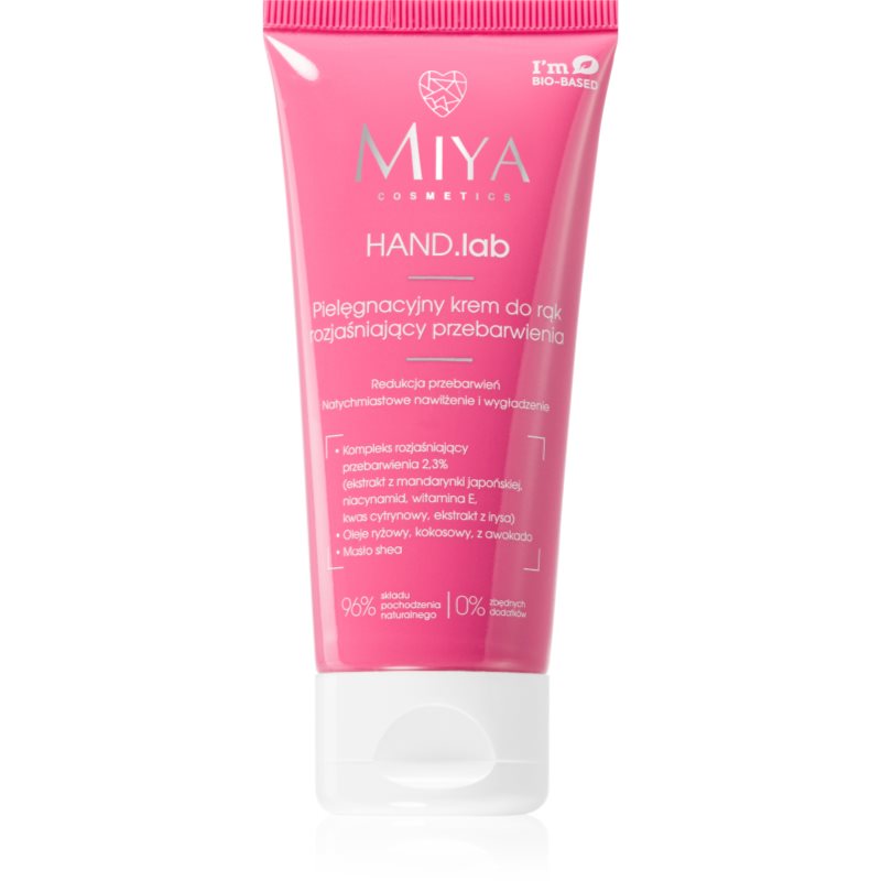 MIYA Cosmetics HAND.lab подхранващ крем за ръце 60 мл.