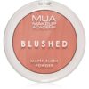 MUA Makeup Academy Blushed Powder Blusher руж - пудра цвят Rose Tea 5 гр.