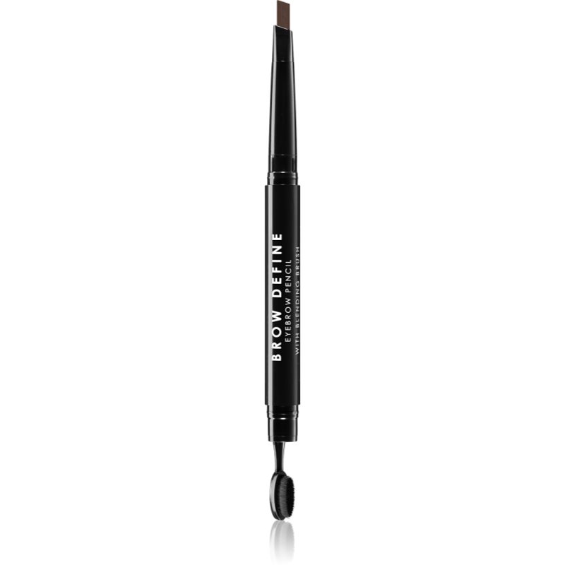 MUA Makeup Academy Brow Define молив за вежди с четка цвят Dark Brown 0