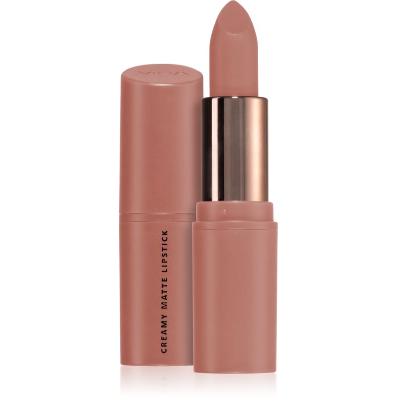 MUA Makeup Academy Creamy Matte крем-червило с матиращ ефект цвят Heroic 3