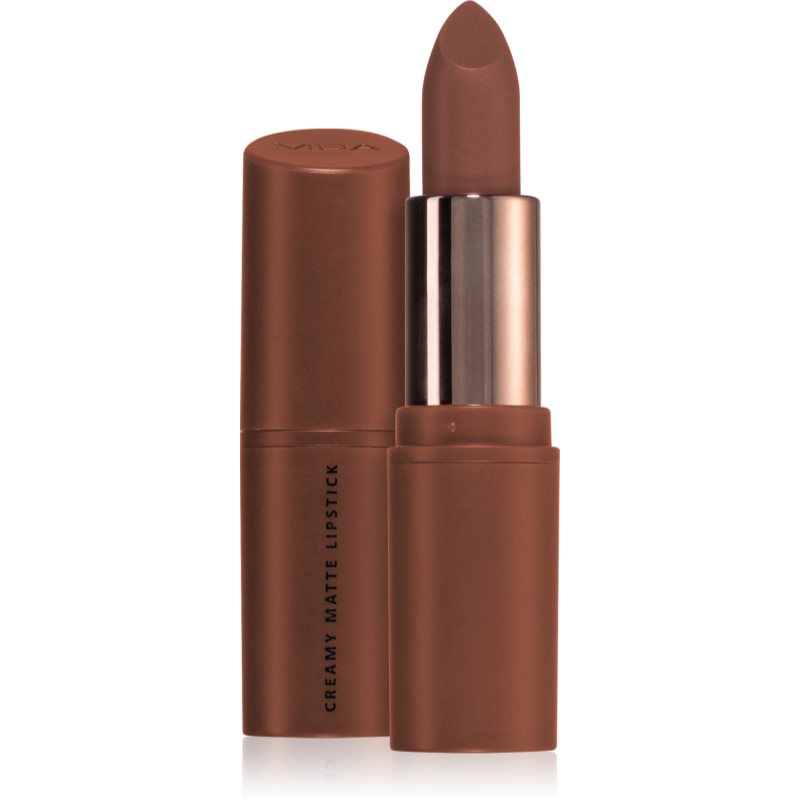 MUA Makeup Academy Creamy Matte крем-червило с матиращ ефект цвят Sincere 3