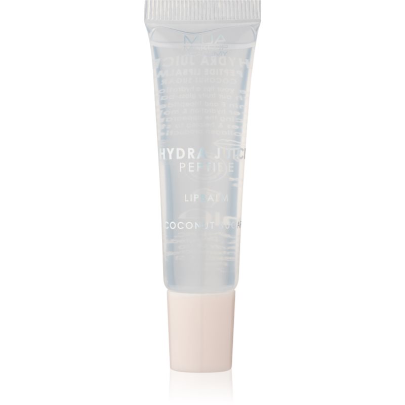 MUA Makeup Academy Hydra-Juice Peptide хидратиращ балсам за устни за блясък аромати Coconut Sugar 10 мл. на ниска цена