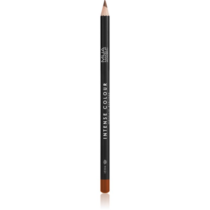 MUA Makeup Academy Intense Colour металически молив за очи цвят Icon 1