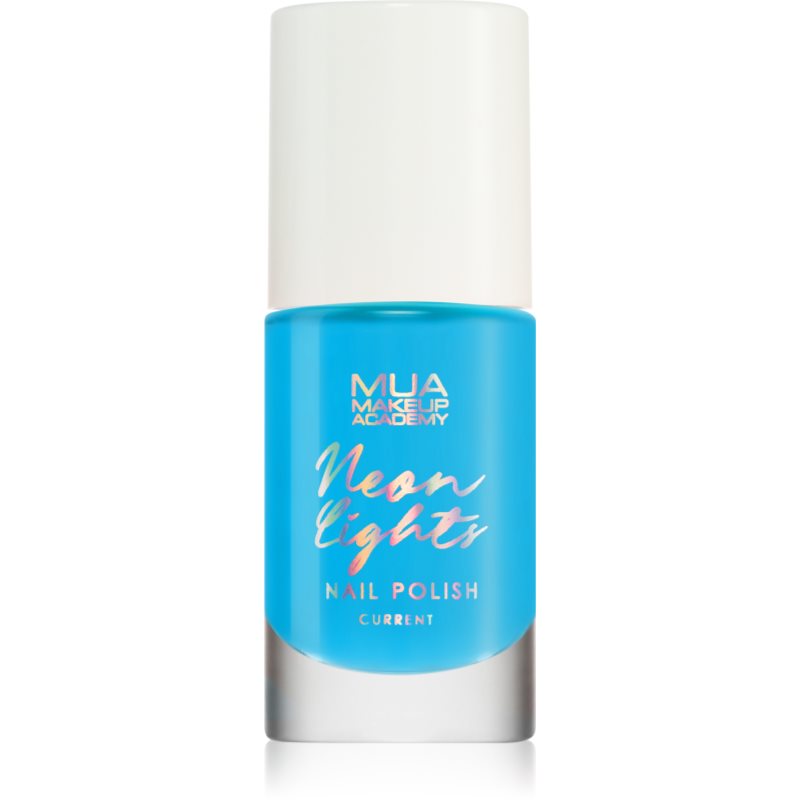 MUA Makeup Academy Neon Lights неонов лак за нокти цвят Current 8 мл.
