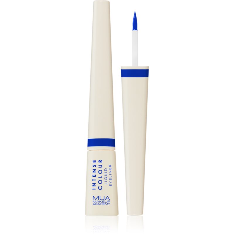 MUA Makeup Academy Nocturnal цветна течна очна линия цвят Cobalt 3 мл.