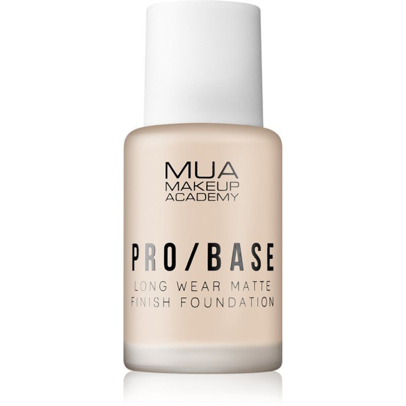 MUA Makeup Academy PRO/BASE дълготраен матиращ фон дьо тен цвят #110 30 мл.