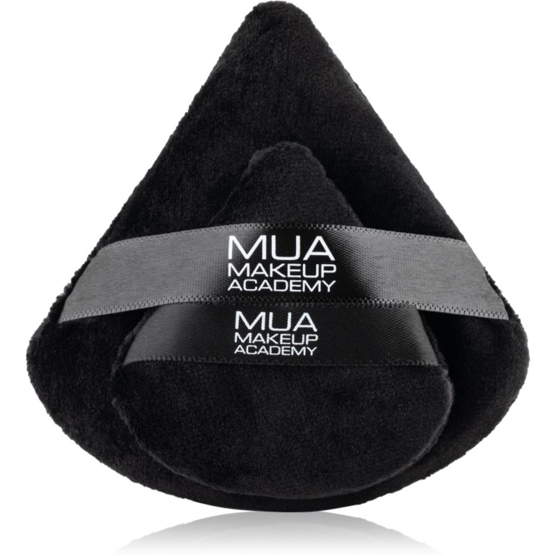 MUA Makeup Academy Powder Puff Duo велурен тампон за пудра дуо 2 бр.