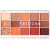 MUA Makeup Academy Professional 15 Shade Palette палитра сенки за очи цвят Firestorm 12 гр.