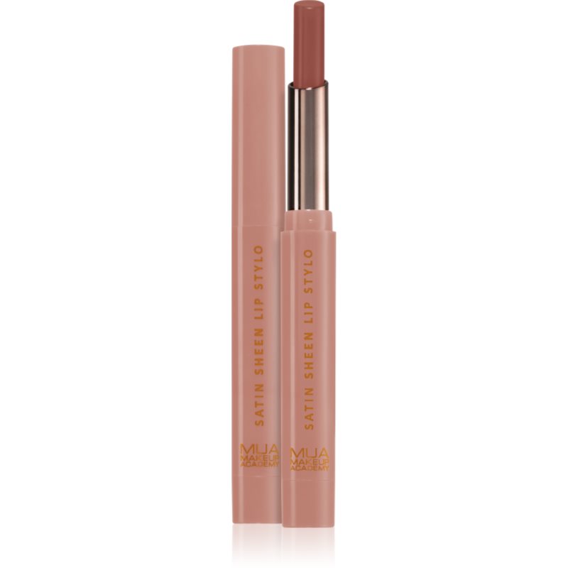 MUA Makeup Academy Satin Sheen сатенено червило цвят Heroic 1