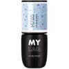 MYLAQ UV Gel Polish гел лак за нокти цвят My Blue Dots 5 мл.