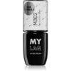 MYLAQ UV Gel Polish гел лак за нокти цвят My Classic White 5 мл.