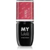 MYLAQ UV Gel Polish гел лак за нокти цвят My Deep Rouge 5 мл.