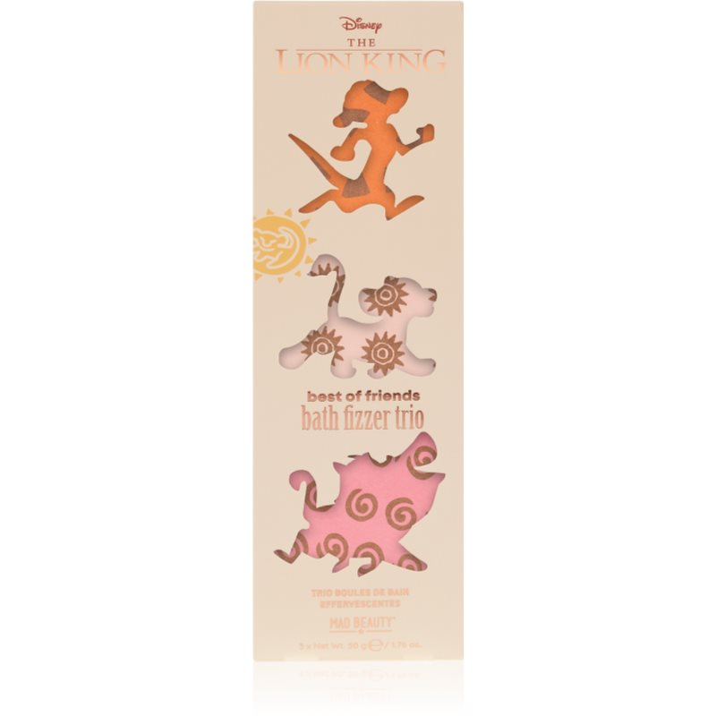 Mad Beauty Lion King Trio бомбичка за вана 3x50 гр.
